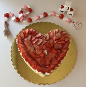 Heart Shape Pavlova